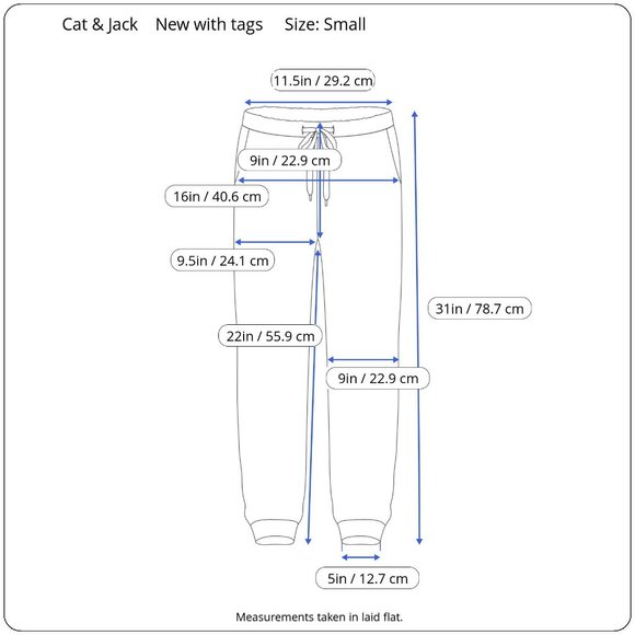 Cat & Jack Kids Green Cargo Jogger Pants Elastic Waist Drawstring Pockets Small - Picture 3 of 10